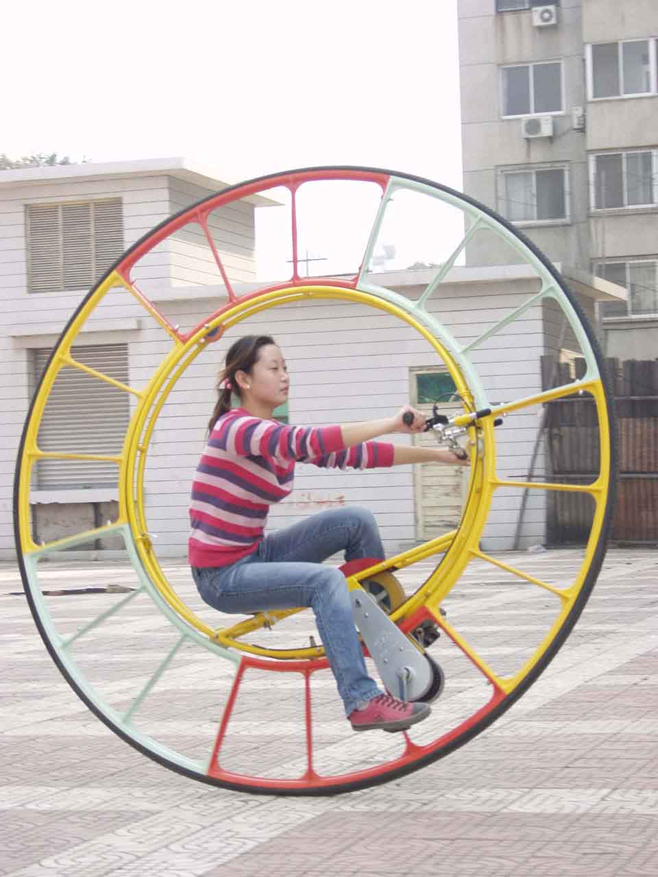 One wheel cicle