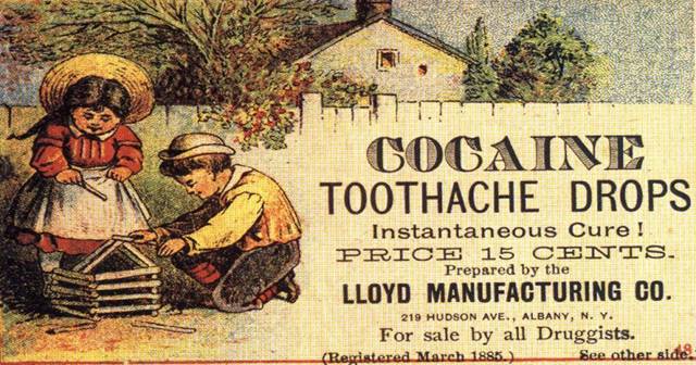 cocaine toothache remedy