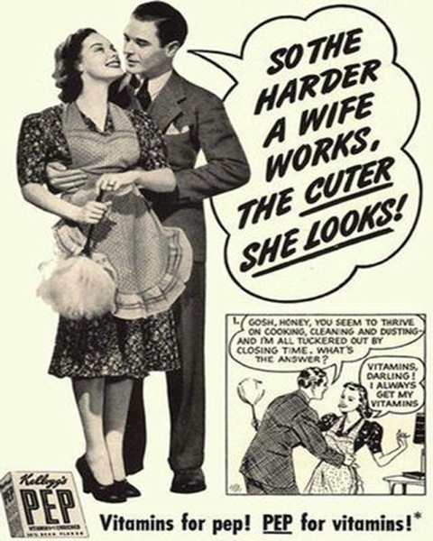 cute hard-working housewives