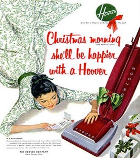 happy christmas with hoover