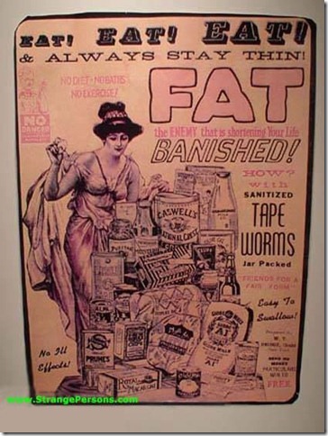 tape worm diet