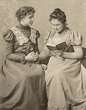 Helen Keller and Anne Sullivan 1898