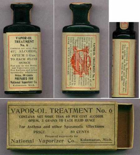 Opium treatment for Asthma