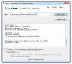 Kindle DRM Removal Software Kindle DRM Removal Software