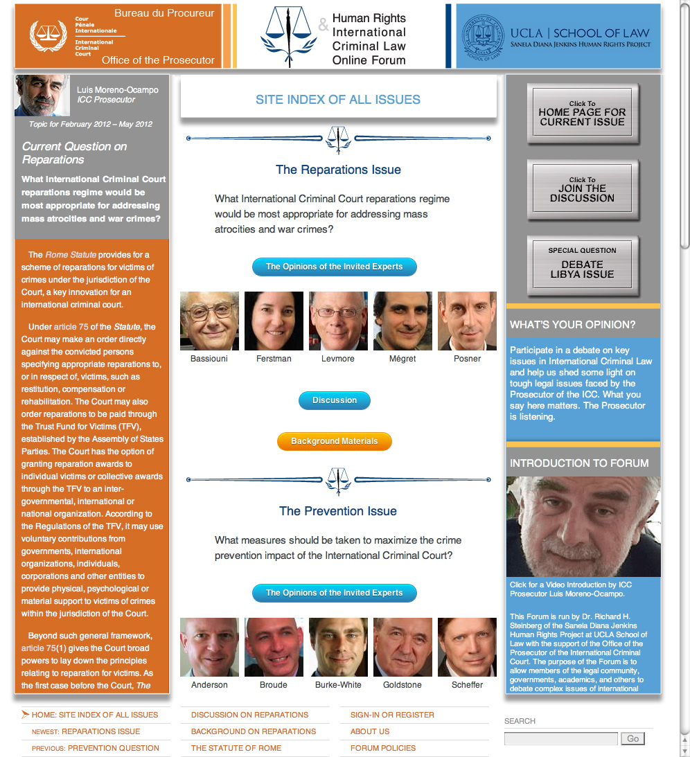 2012-05-24 UCLA Forum Home Page 2012-05-24 UCLA Forum Home Page