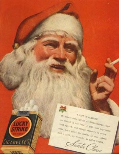 smoking santa smoking santa