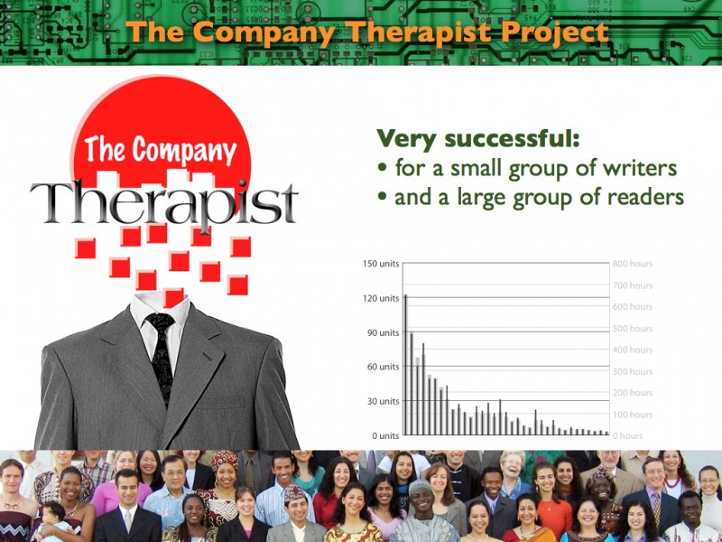 2013 Think Tank Presentation on Socio-Technical System Design: The Company Therapist Project
