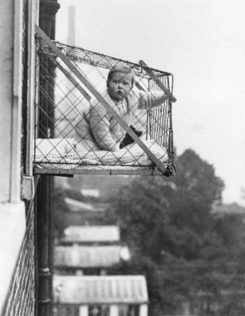 Baby Fresh Air Cage for High-rise Apartment Buildings