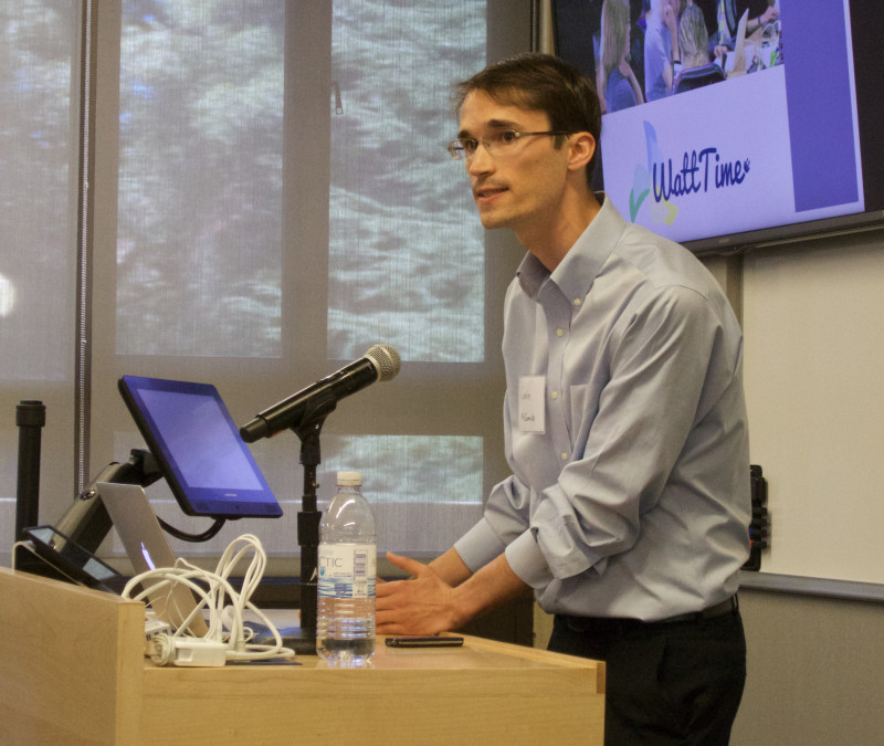 Academic and social entrepreneur, Gavin McCormick, Executive Director of WattTime.org, presents at the Sage Conference held on September 19, 2015 at Stanford University.