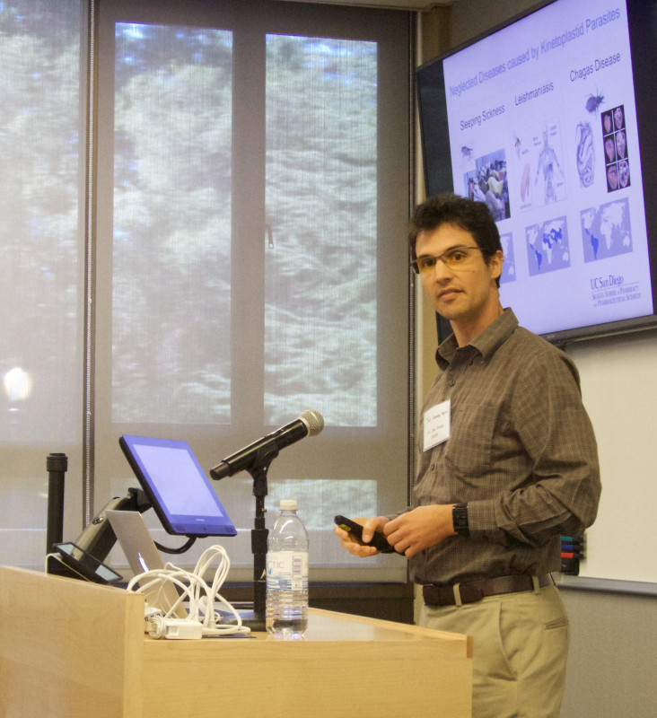 Jair Lage de Siqueira-Neto, Ph.D., Assistant Adjunct Professor Skaggs School of Pharmacy and Pharmaceutical Sciences at the University of California San Diego, presents at the Sage Conference held on September 19, 2015 at Stanford University.