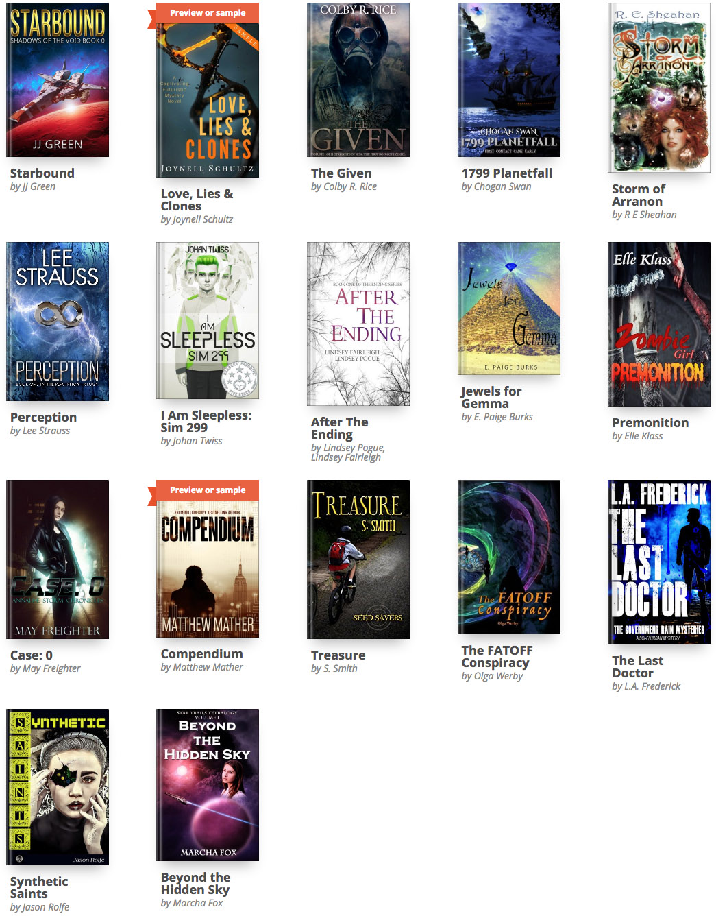 Limitless Worlds Science Fiction eBooks